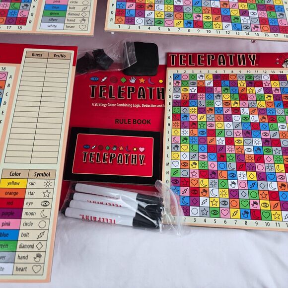 Telepathy Strategy Game Logic Deduction Unlock the Power of Your Mind! 2008 - Picture 6 of 15